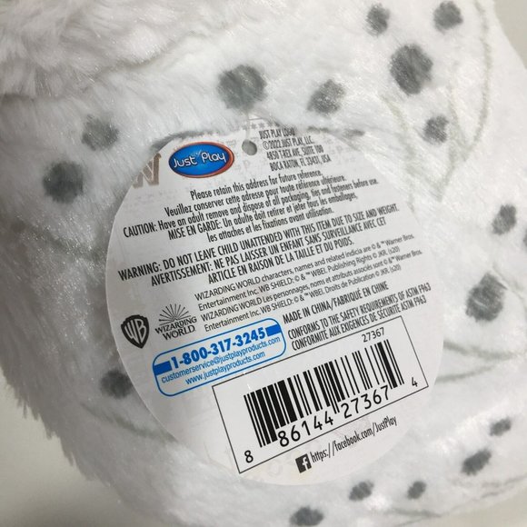 Harry Potter Hedwig Owl Plush 12" White - Picture 11 of 11